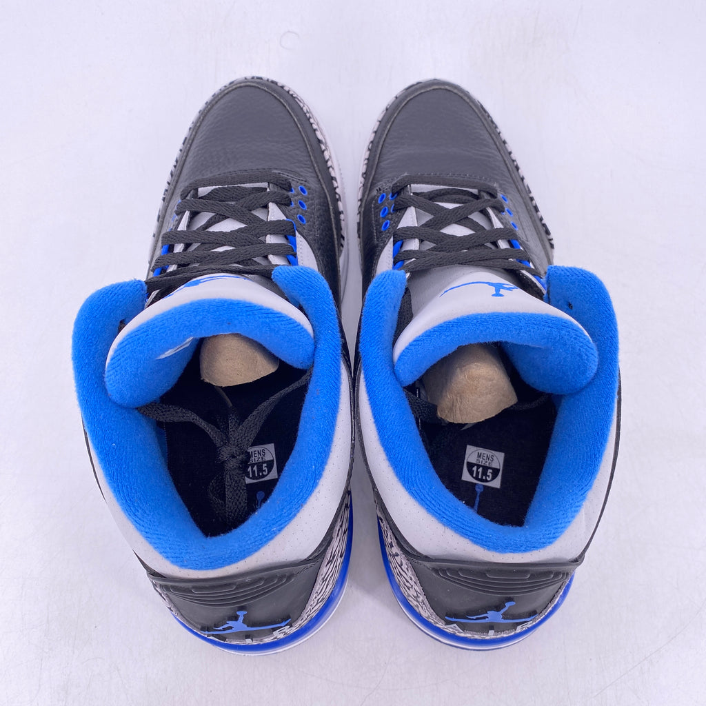Air Jordan 3 Retro "Sport Blue" 2014 Used Size 11.5