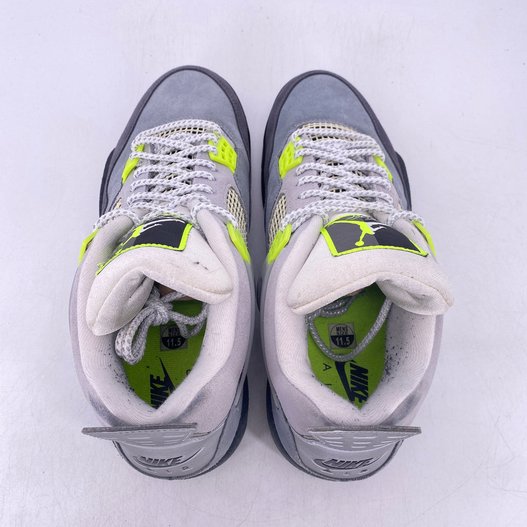 Air Jordan 4 Retro "Neon" 2020 Used Size 11.5