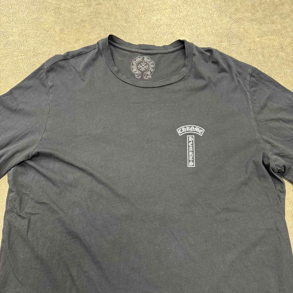 Chrome Hearts Long Sleeve "OUT OF VOGUE" Black Used Size 2XL