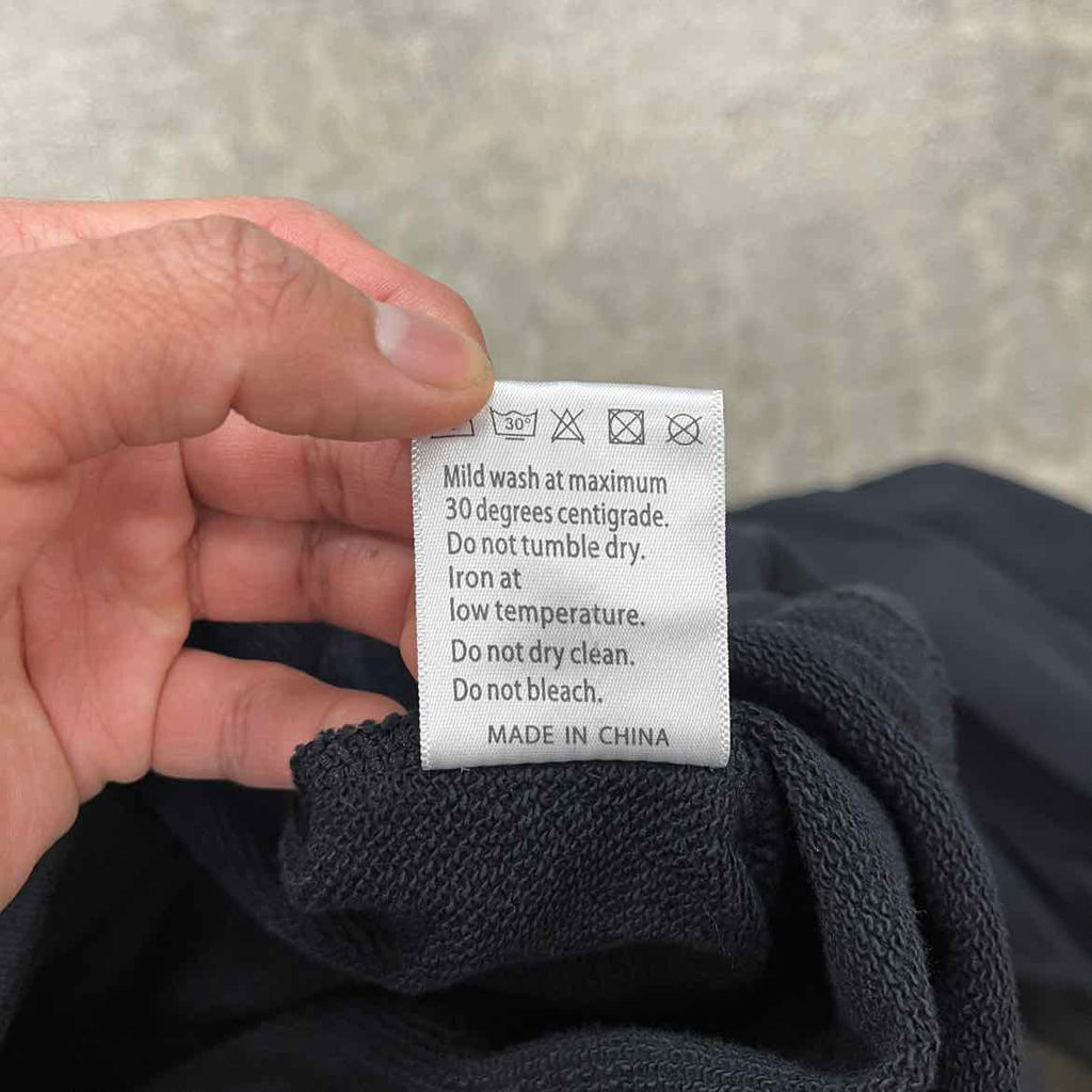 WHO DECIDES WAR Hoodie "CATHEDRAL" Black Used Size 2XL