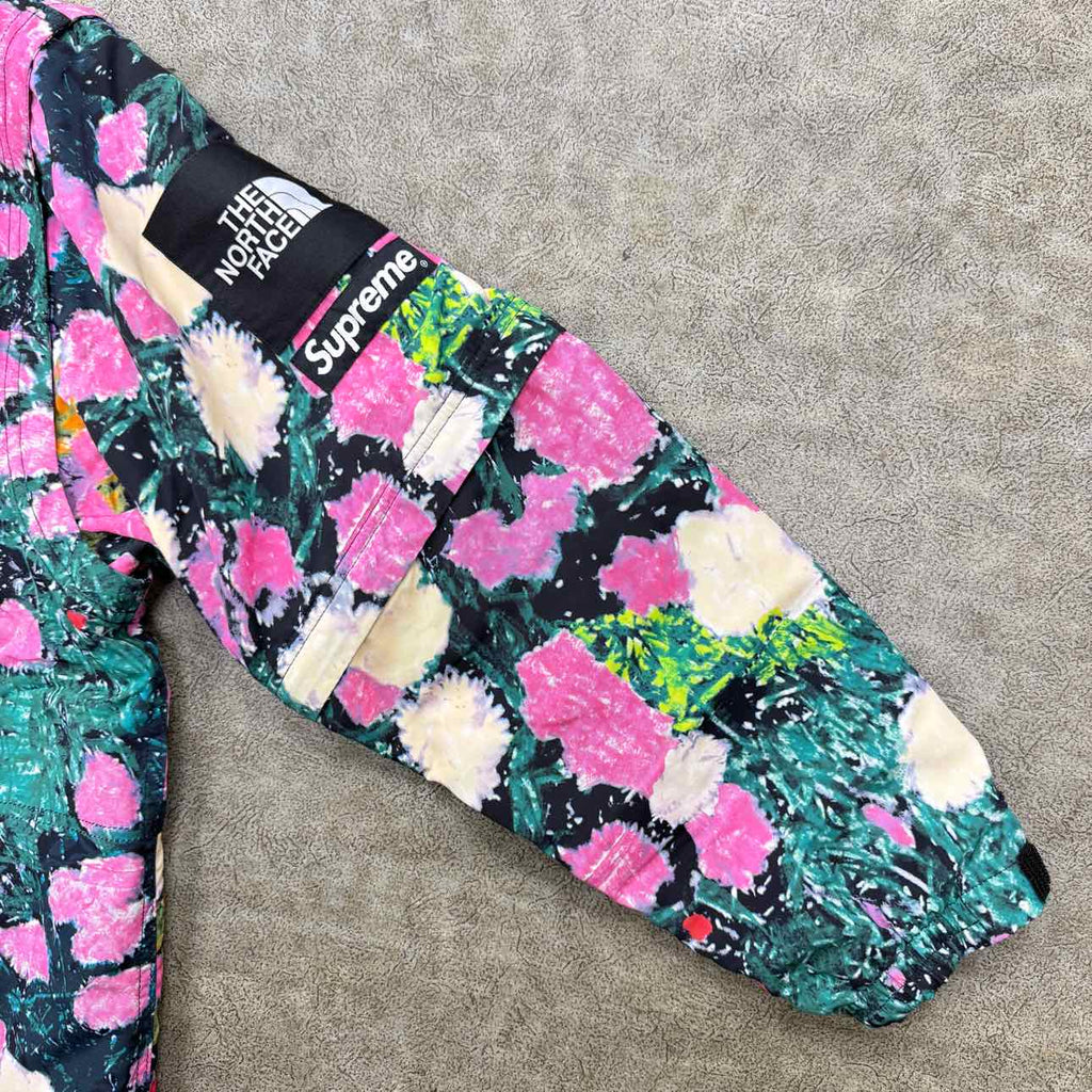 Supreme Jacket "FLOWERS" Multi-Color Used Size L