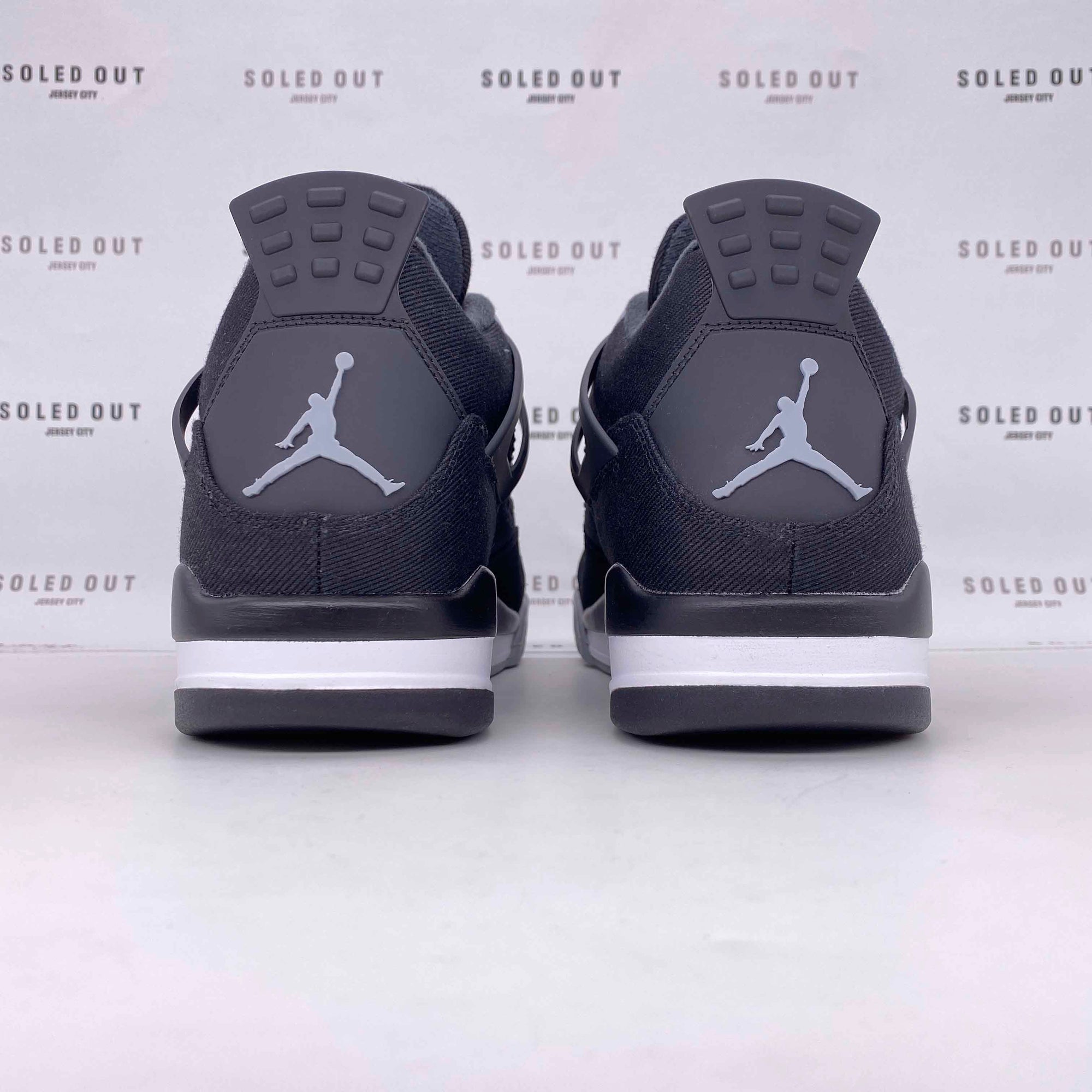 Air Jordan 4 Retro &quot;Black Canvas&quot; 2022 New Size 8