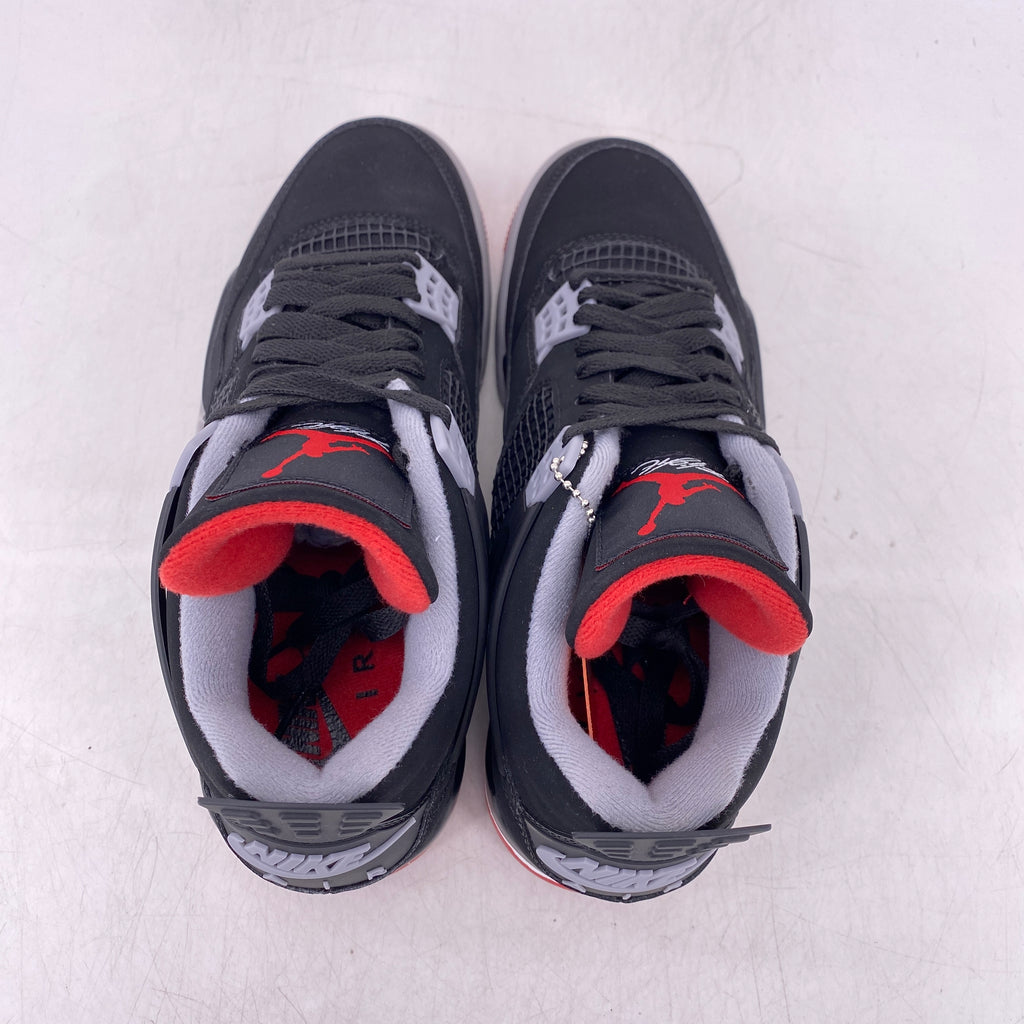 Air Jordan 4 Retro "Bred" 2019 New Size 8