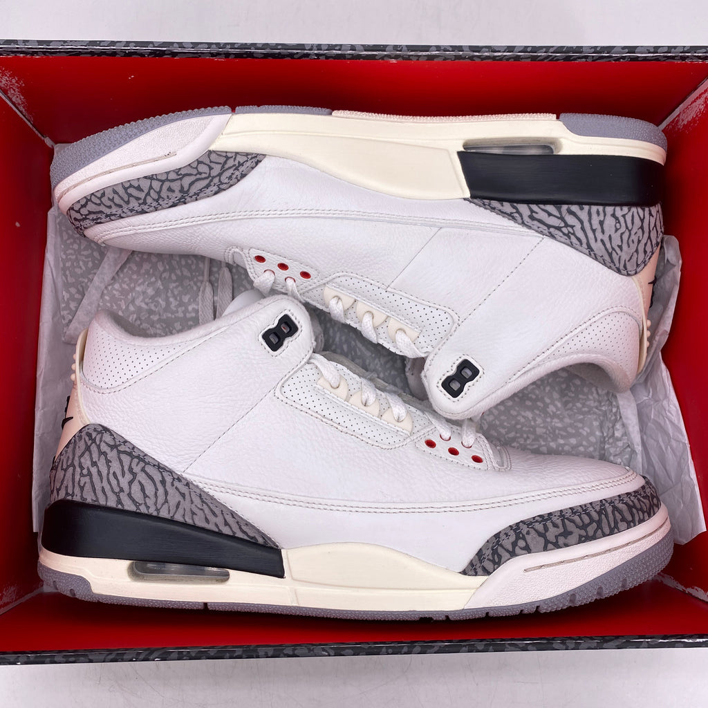 Air Jordan 3 Retro "White Cement Reimagined" 2023 Used Size 11.5