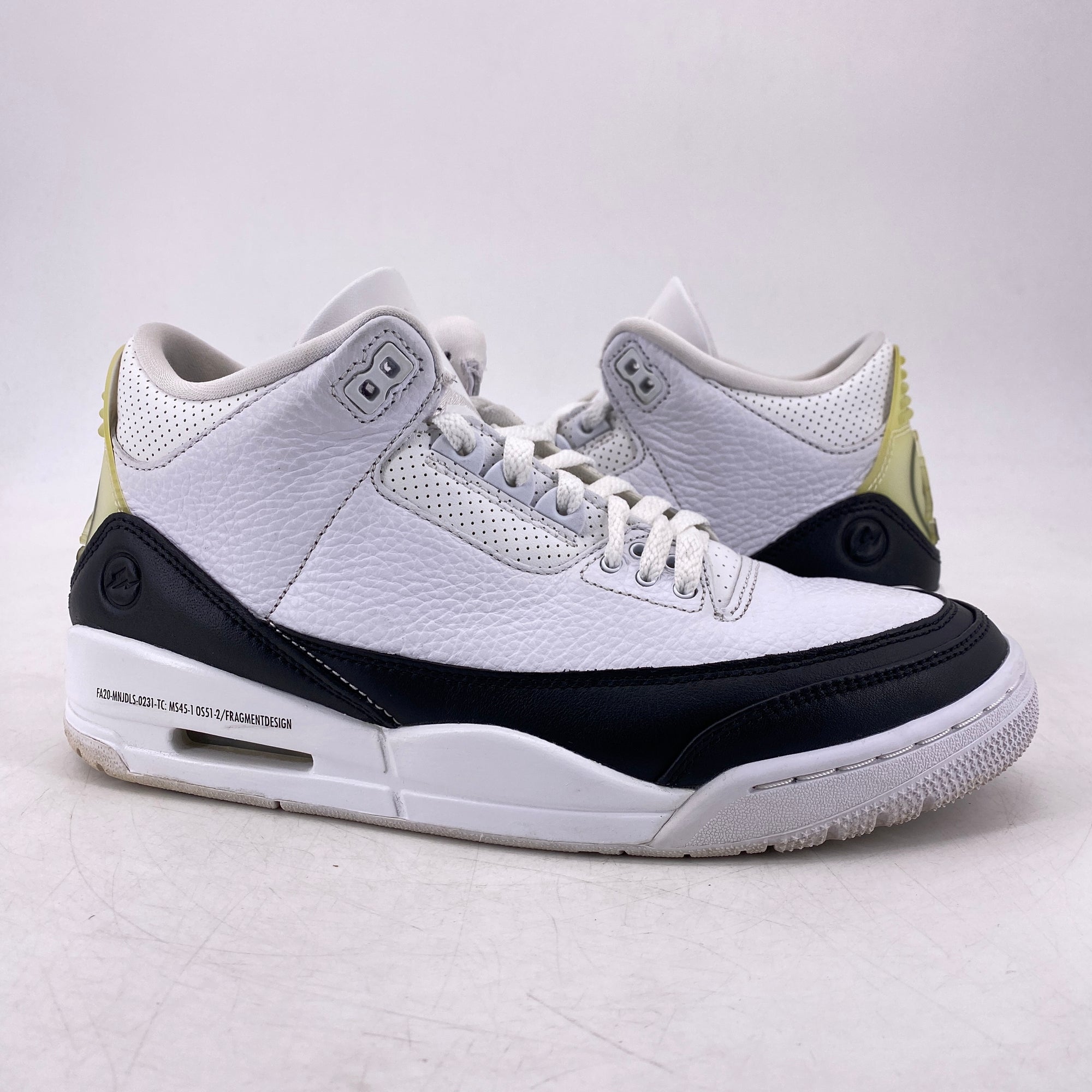 Air Jordan 3 Retro &quot;Fragment&quot; 2020 Used Size 8