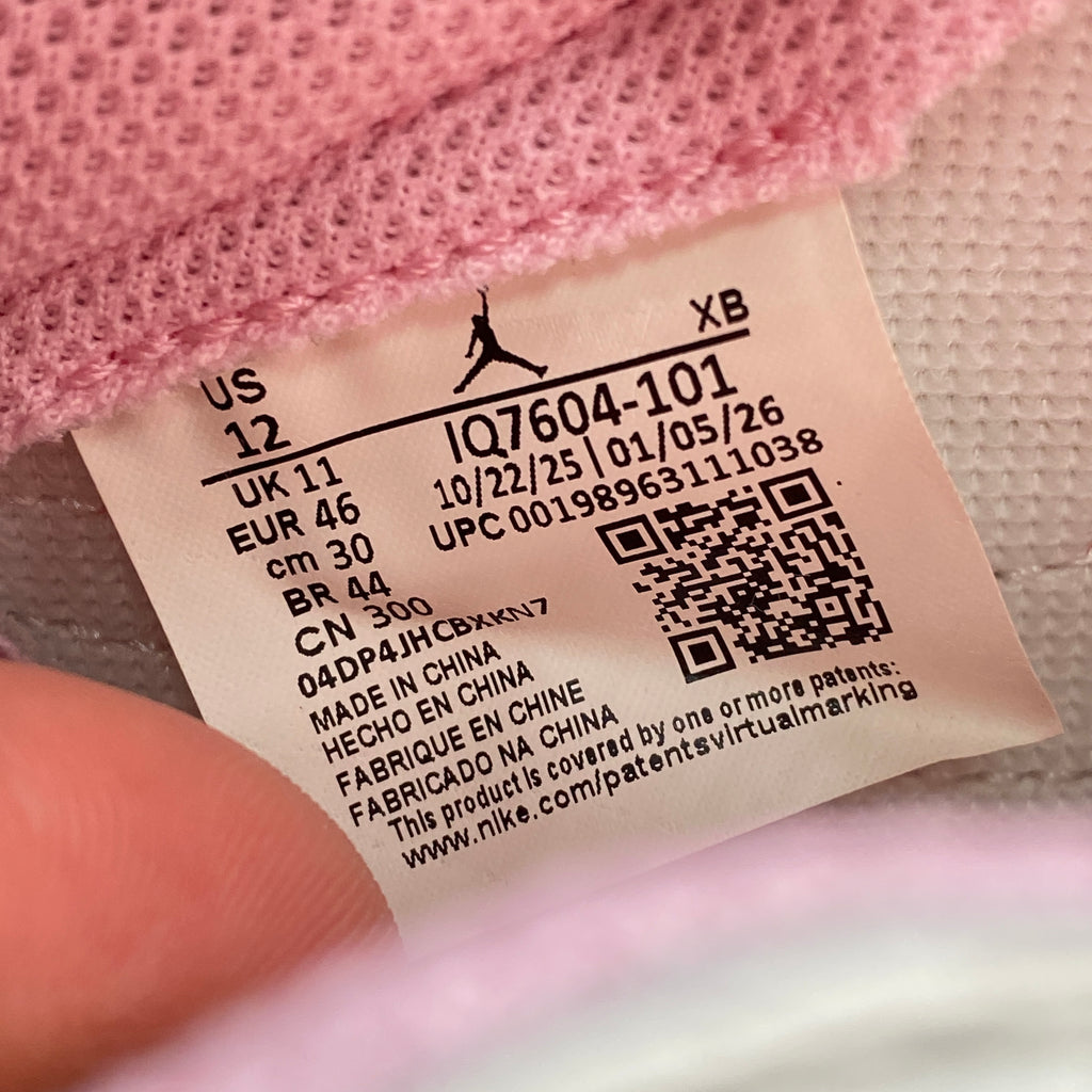 Air Jordan 1 Retro Low "Travis Scott Sail Tropical Pink" 2026 New Size 12