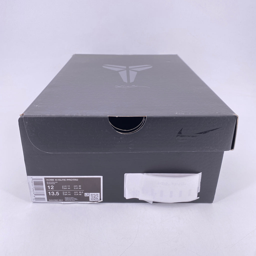Nike Kobe 11 Elite Low "Fade To Black" 2026 Used Size 12