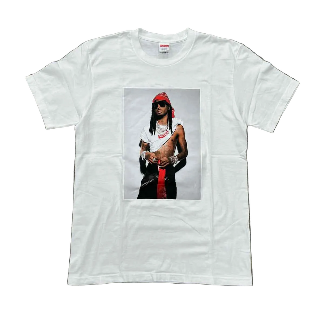 Supreme T-Shirt "PLAYBOI CARTI" White Used Size M