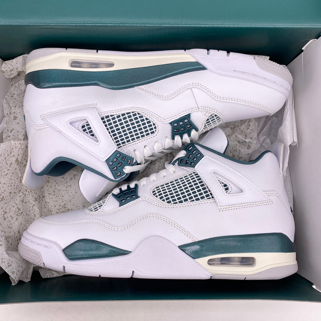 Air Jordan 4 Retro "Oxidized Green" 2024 New Size 9.5