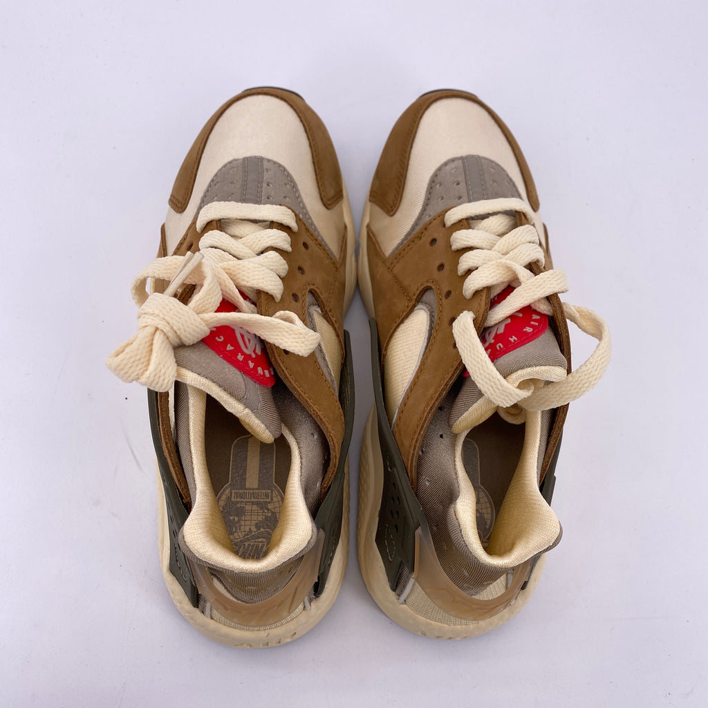 Nike Air Huarache "Stussy Desert Oak" 2021 New Size 5