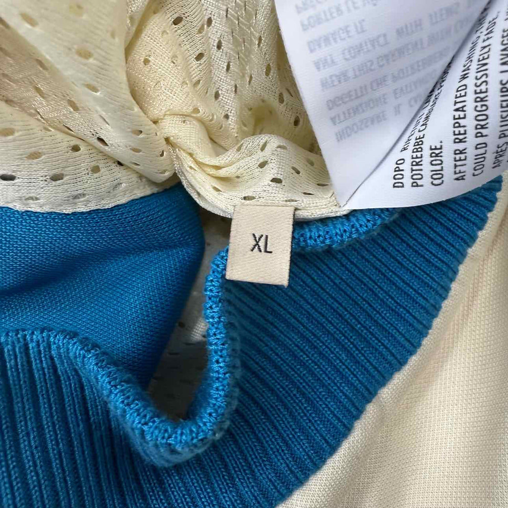 Gucci Zip Up "INTERLOCKING G" Blue Used Size XL