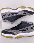 Air Jordan 11 Retro Low IE "Black Cement" 2020 Used Size 8.5