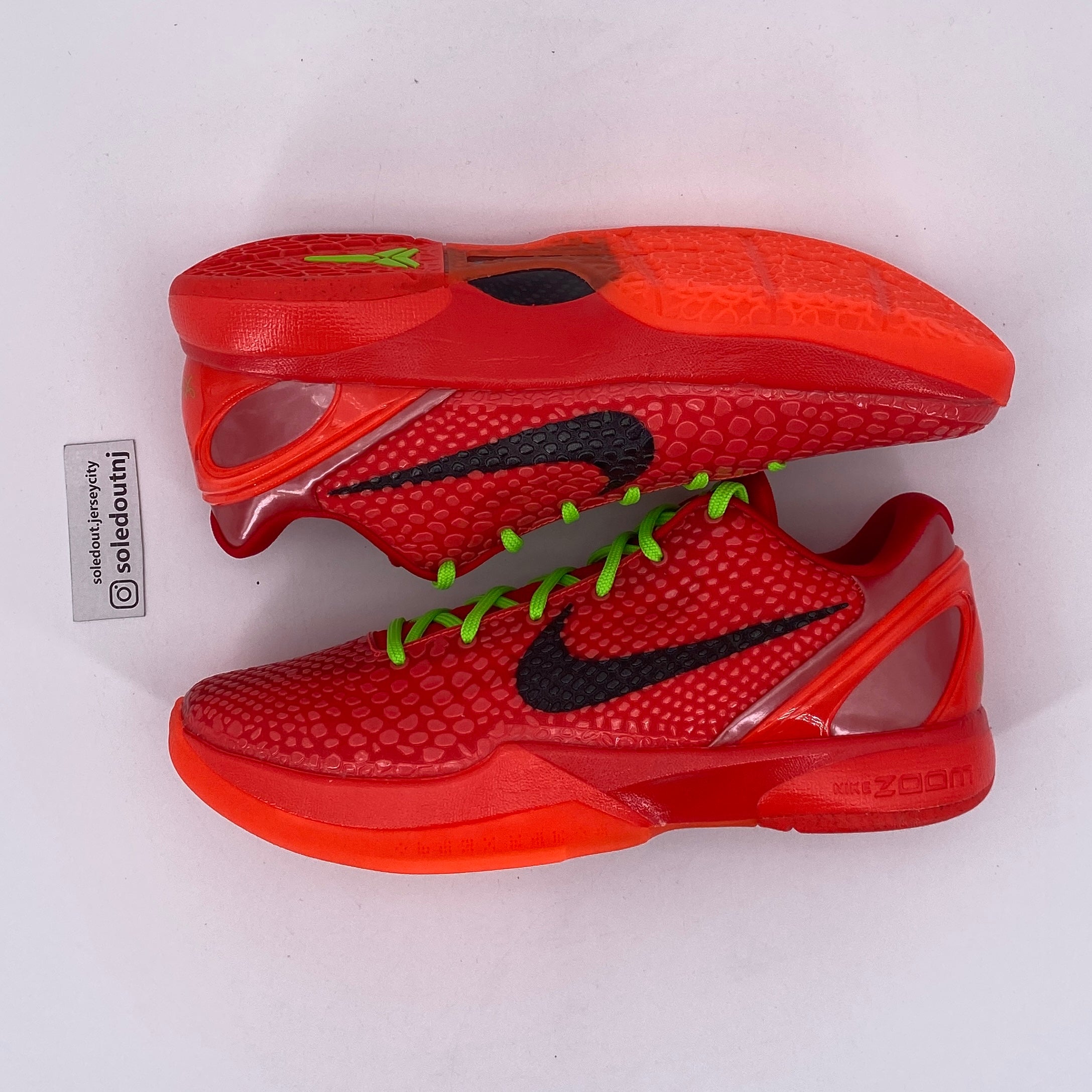 Nike Kobe 6 Protro &quot;Reverse Grinch&quot; 2023 New Size 10.5