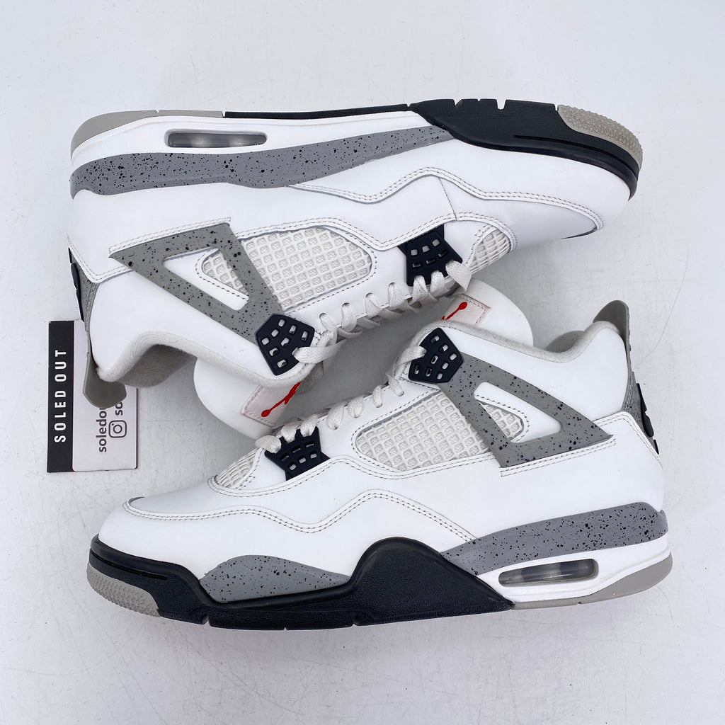 Air Jordan 4 Retro "White Cement" 2025 Used Size 10