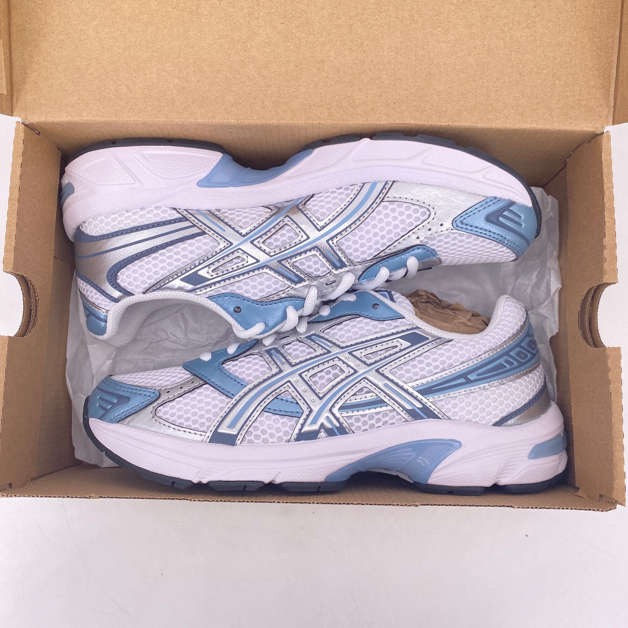 Asics Gel-1130 &quot;White Shark Skin&quot; 2024 New Size 5.5