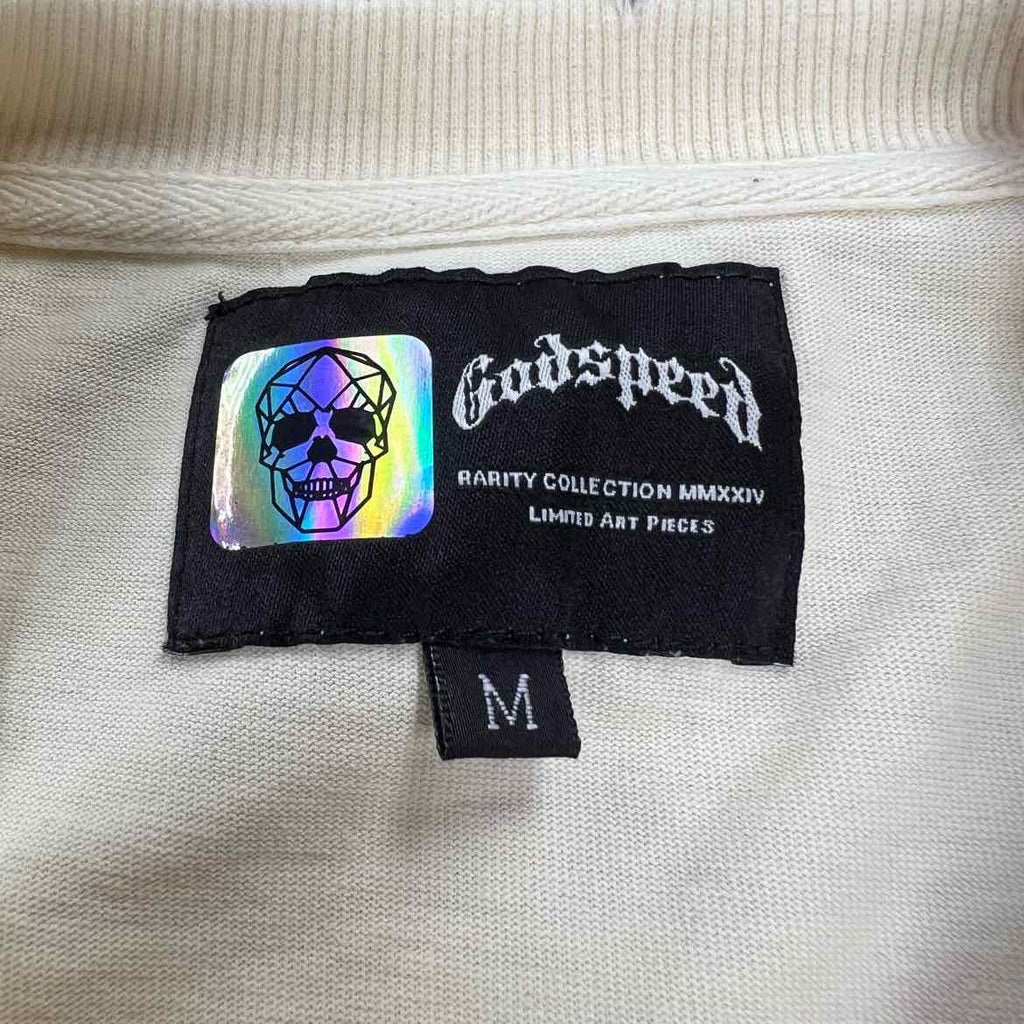 Godspeed T-Shirt "VIRTUOSO" Cream Used Size M
