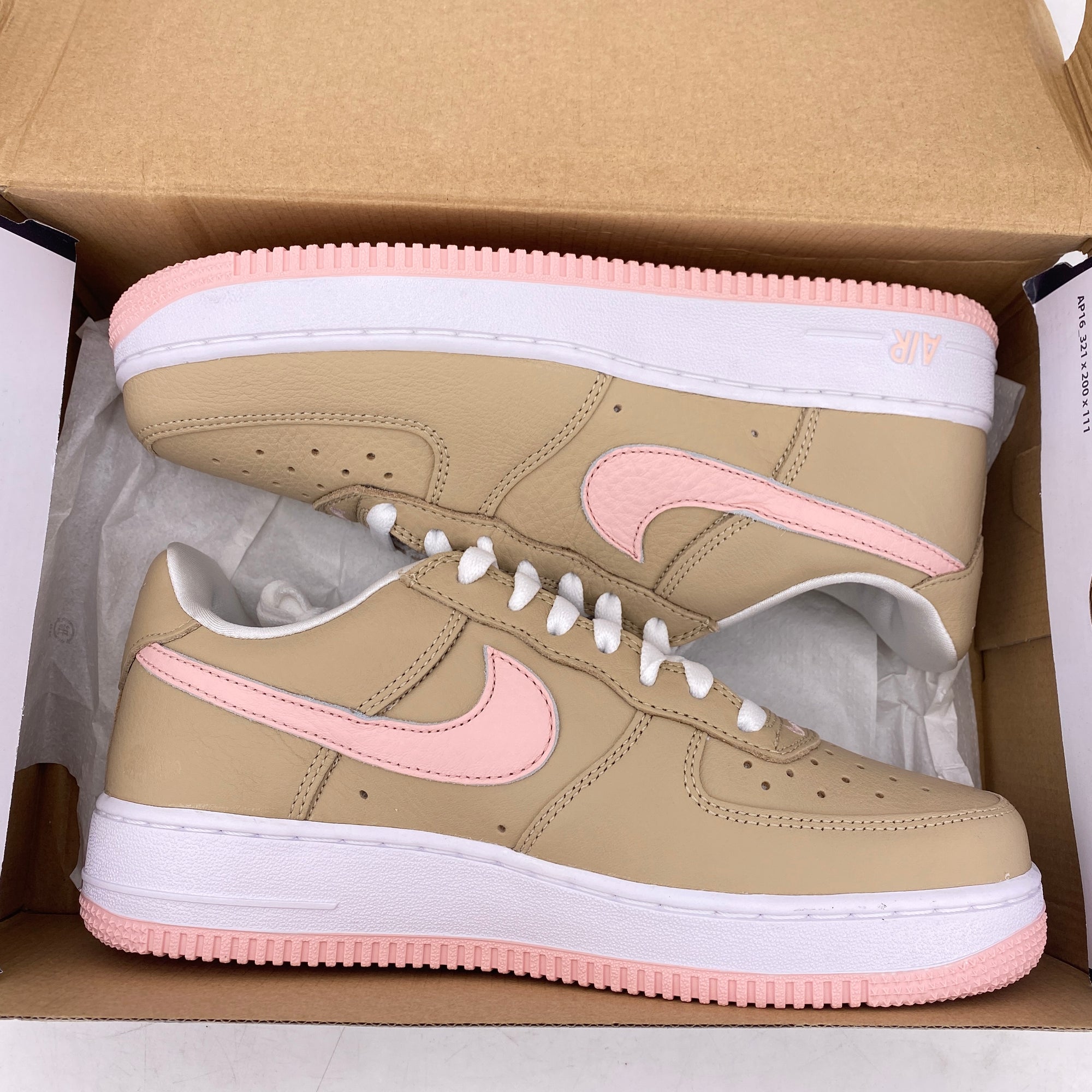 Nike Air Force 1 Low &quot;Linen&quot; 2024 New Size 7