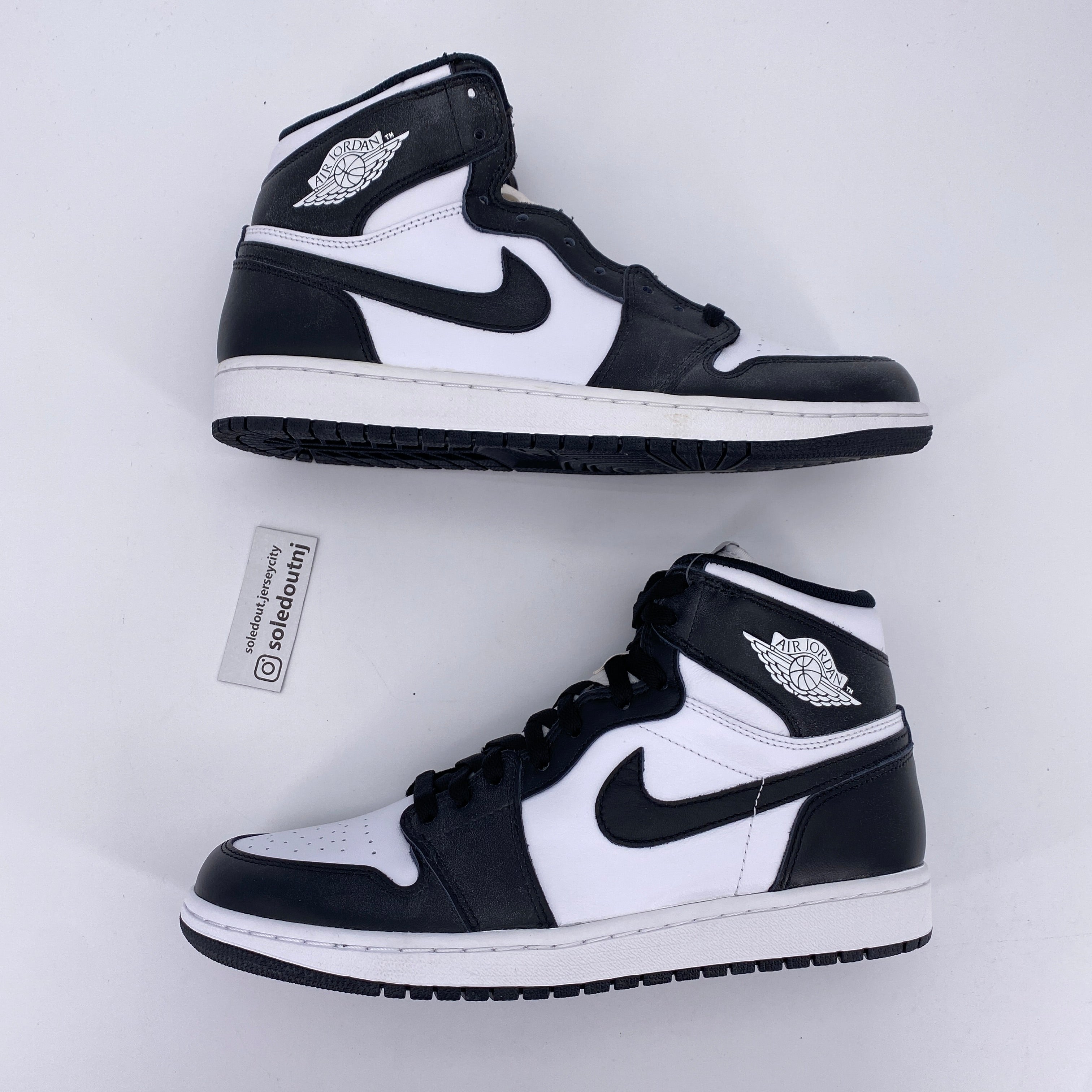 Air Jordan 1 Retro High OG Black White 2014 Size 10 SOLED OUT JC