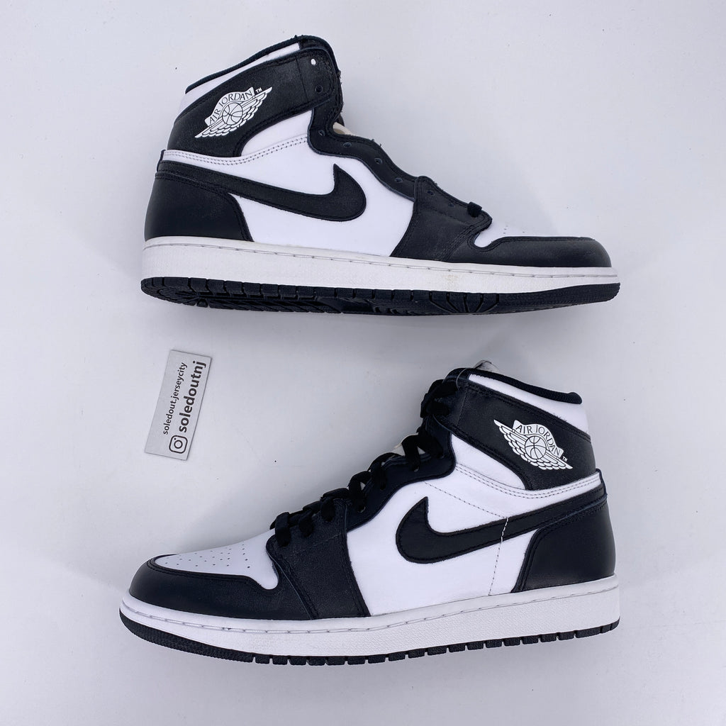Air Jordan 1 Retro High OG "Black White" 2014 New Size 10