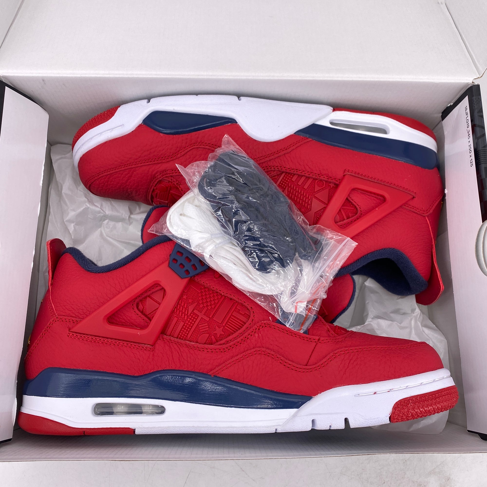 Air Jordan 4 Retro SE &quot;Fiba&quot; 2019 New Size 11.5