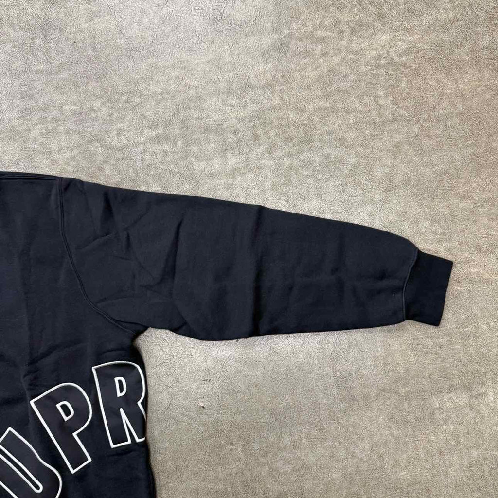 Supreme Crewneck Sweater "SUPREME NIKE ARC" Black New Size L