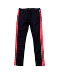 Amiri jeans Patachou "RED STRIPE" Black Used Size 38