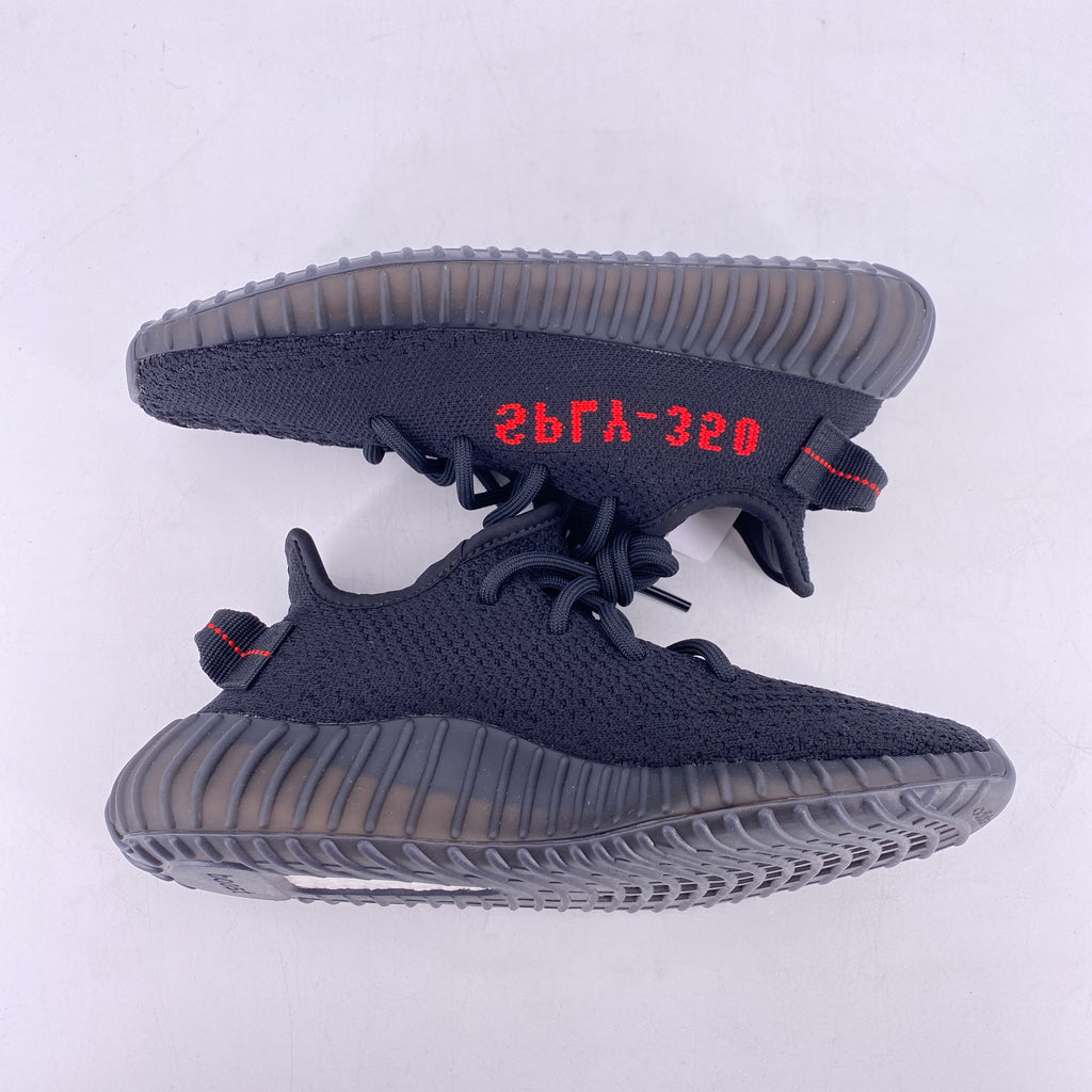 Adidas Boost 350 V2 "Black Red" 2017 New Size 4.5