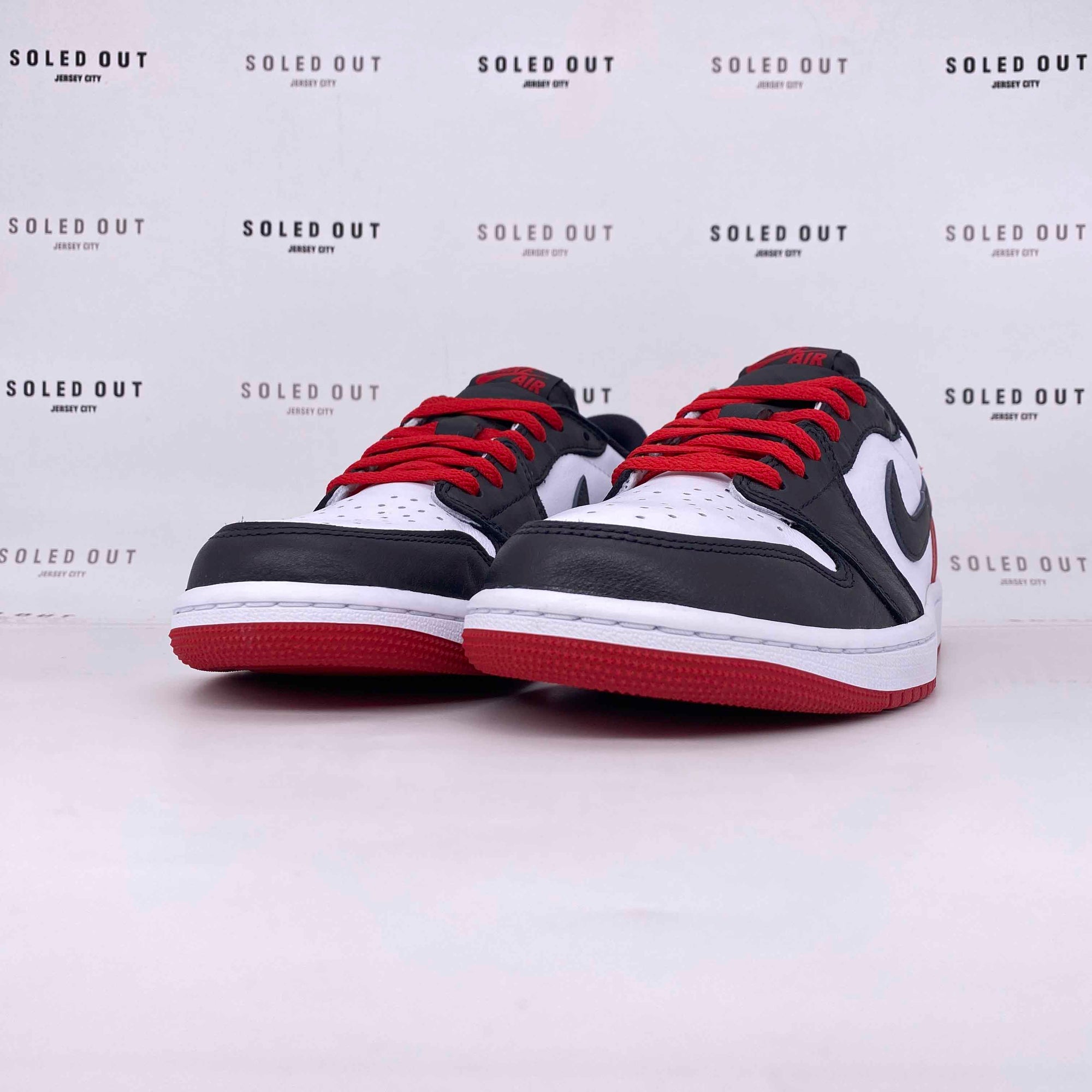 Air Jordan 1 Retro Low &quot;Black Toe&quot; 2023 New Size 8.5