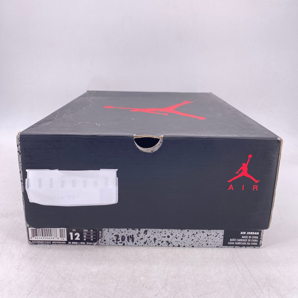 Air Jordan 6 Retro "Infrared" 2014 New Size 12