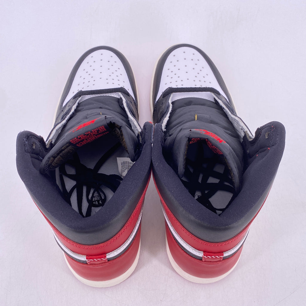 Air Jordan 1 Retro High OG "Black Toe Reimagined" 2025 New Size 10.5