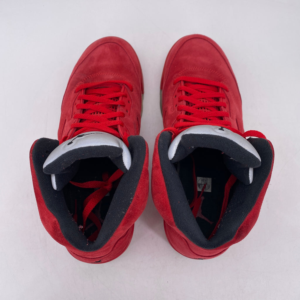 Air Jordan 5 Retro "Red Suede" 2017 Used Size 10.5