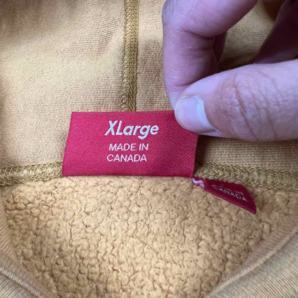 Supreme Hoodie "BOX LOGO" Tan Used Size XL