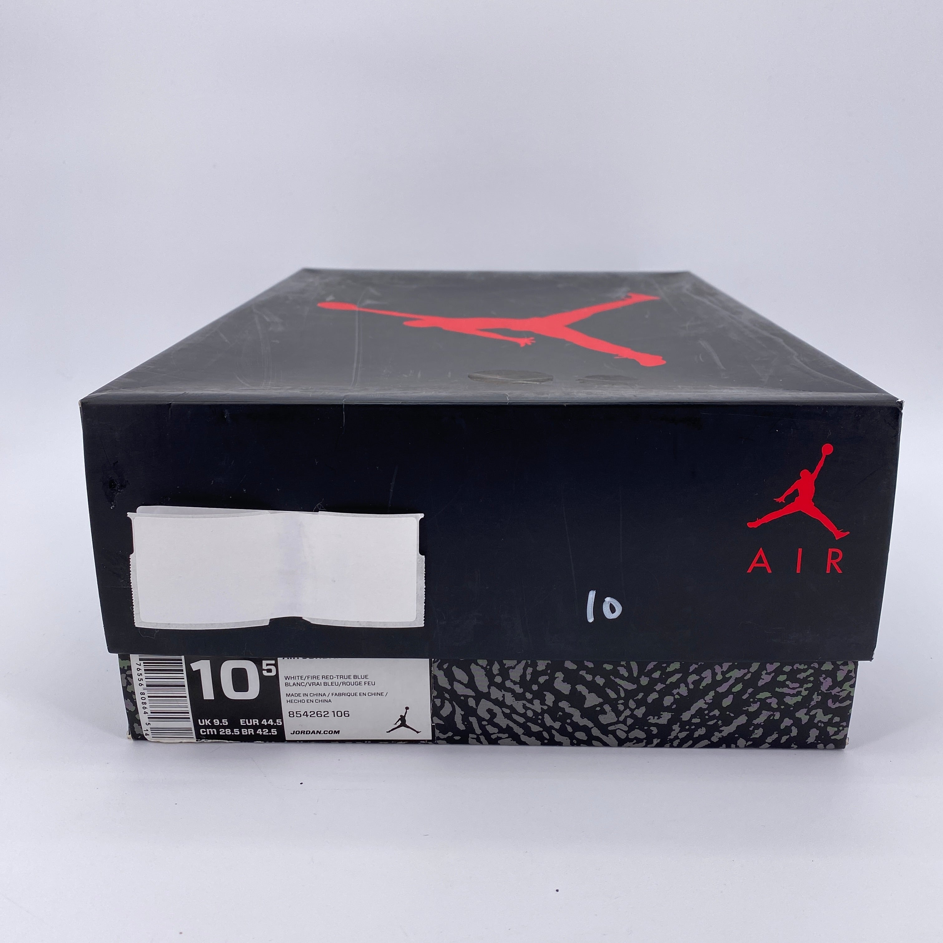 Air Jordan 3 Retro &quot;True Blue&quot; 2016 New Size 10.5