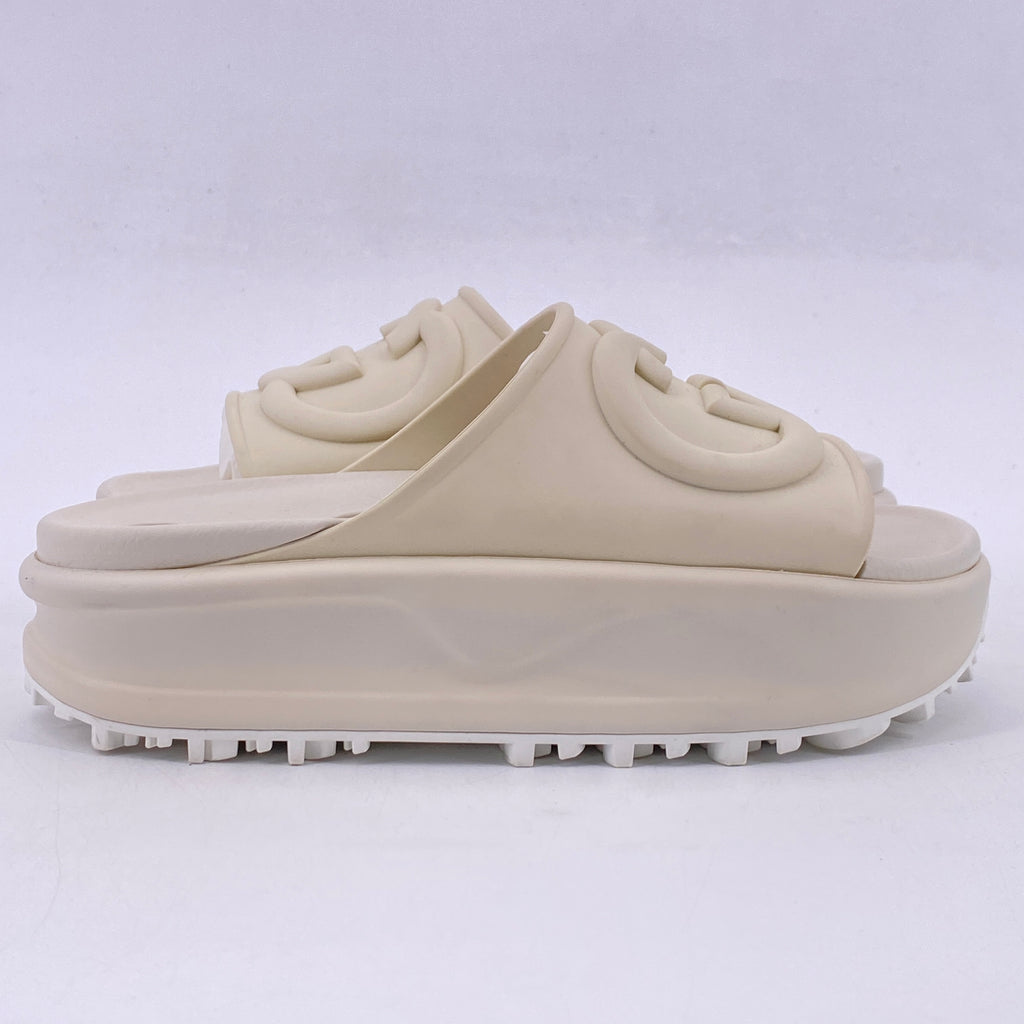 Gucci Oversized Slide "Interlocking Gg"  New Size 36
