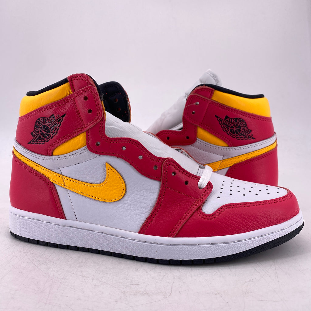 Air Jordan 1 Retro High OG "Light Fusion Red" 2021 New Size 10