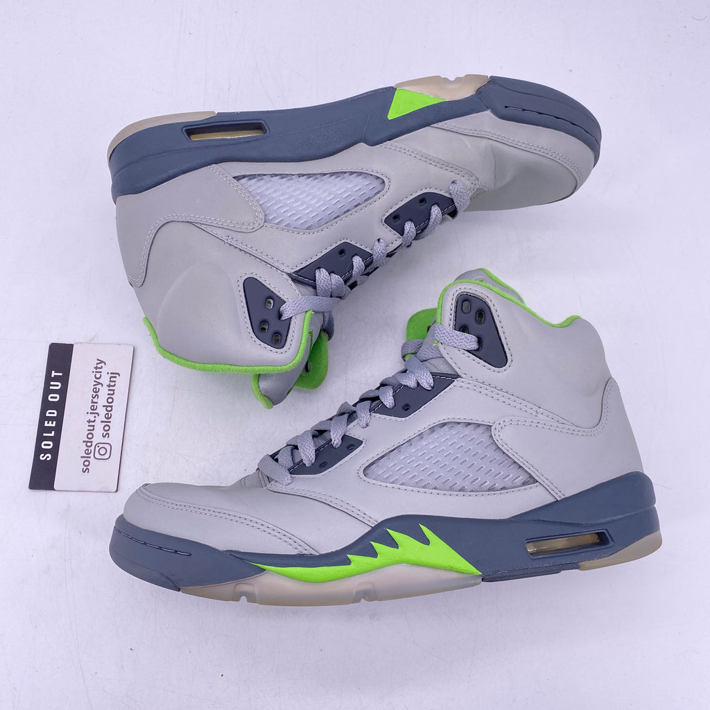 Air Jordan 5 Retro "Green Bean" 2022 Used Size 8.5