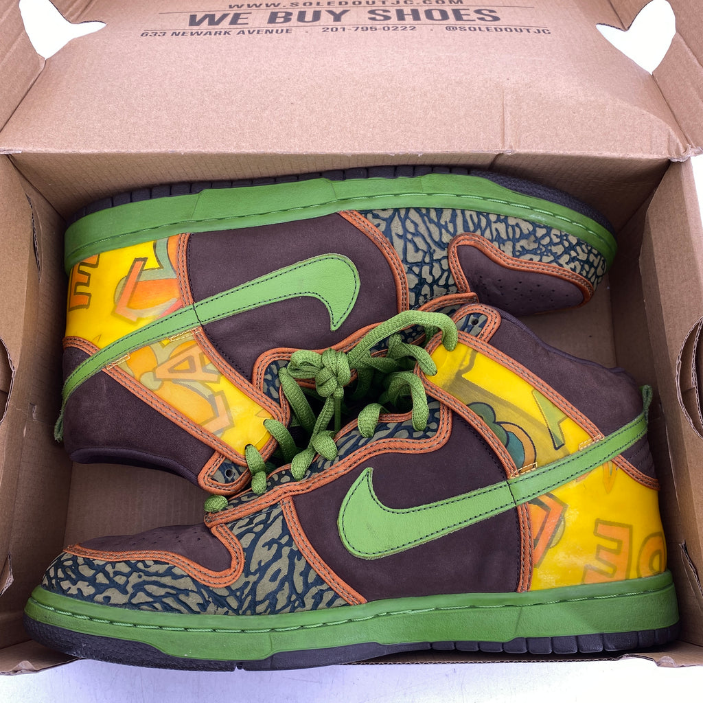 Nike SB Dunk High "De La Soul" 2005 Used Size 11