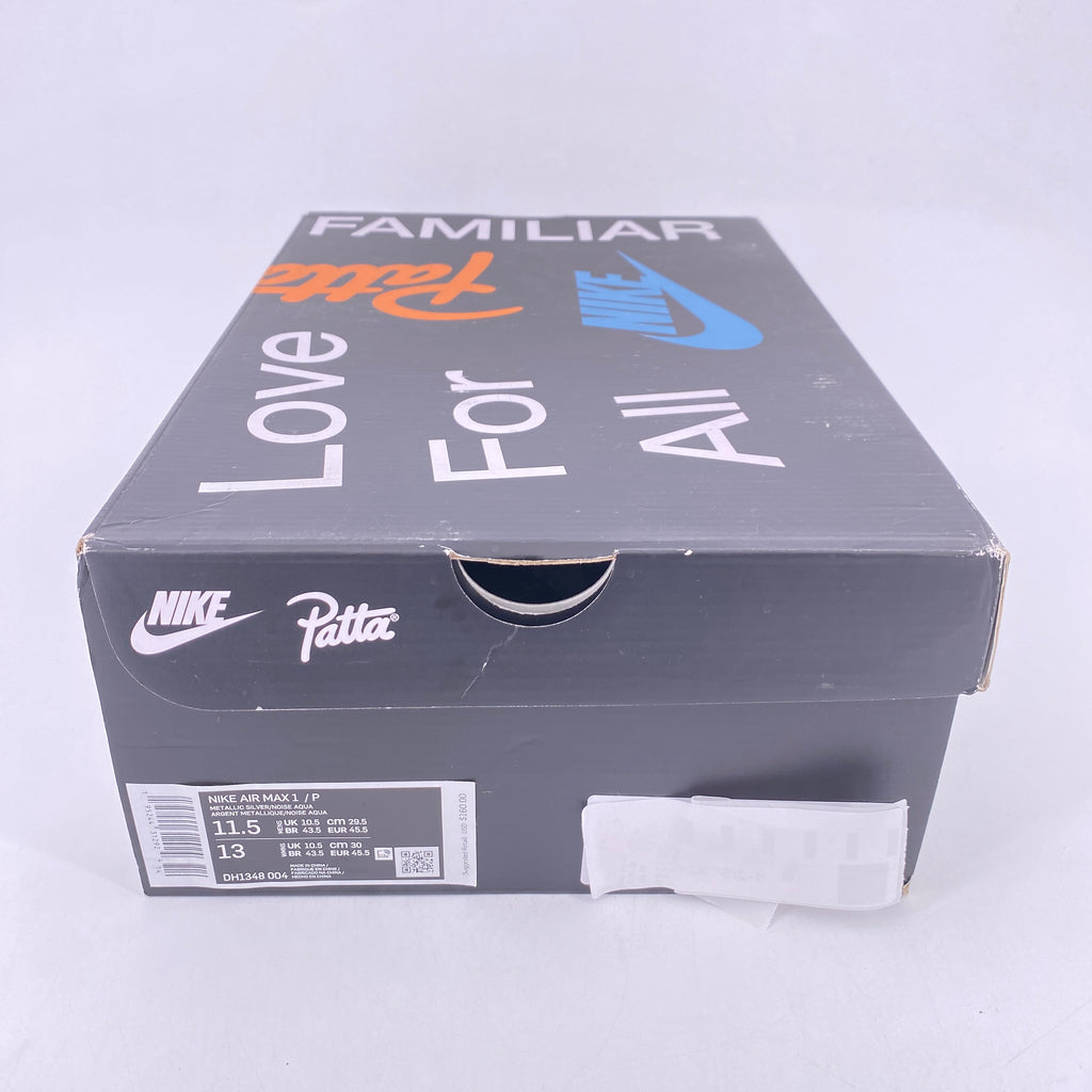 Nike Air Max 1 "Waves Aqua" 2021 Used Size 11.5