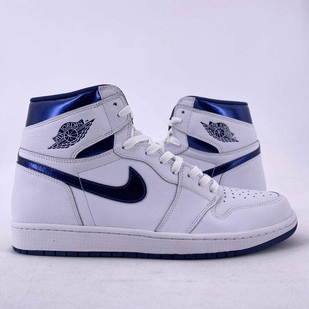 Air Jordan 1 Retro High "Metallic Navy" 2016 New Size 12