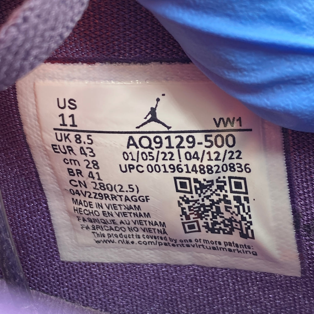 Air Jordan (W) 4 Retro "Canyon Purple" 2022 New Size 11W