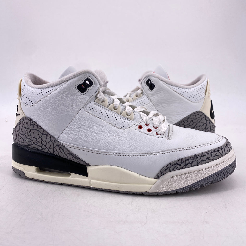 Air Jordan 3 Retro "White Cement Reimagined" 2023 Used Size 9.5