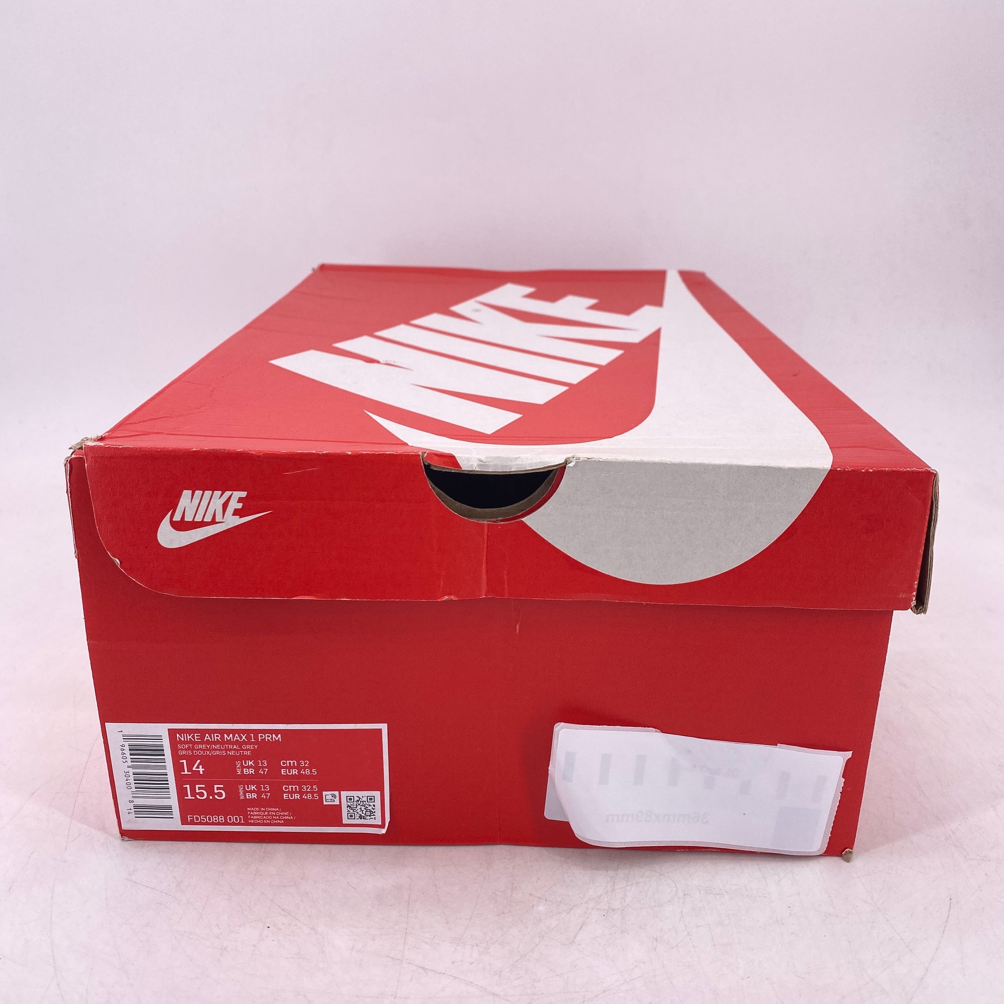 Nike Air Max 1 &quot;Crepe Soft Grey&quot; 2023 New Size 14