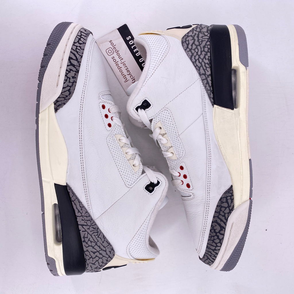 Jordan 3 Retro "White Cement Reimagined" 2023 Used Size 12