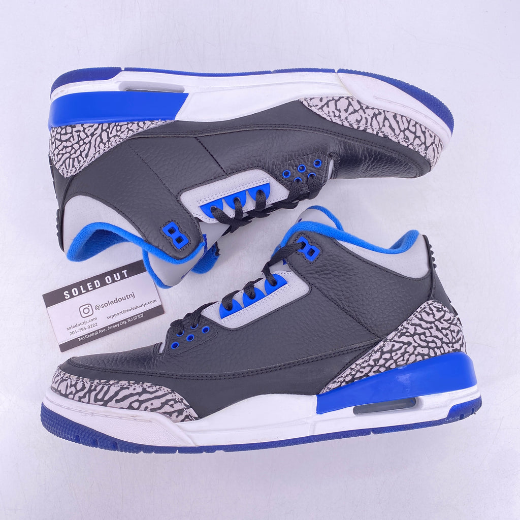 Air Jordan 3 Retro "Sport Blue" 2014 Used Size 11.5