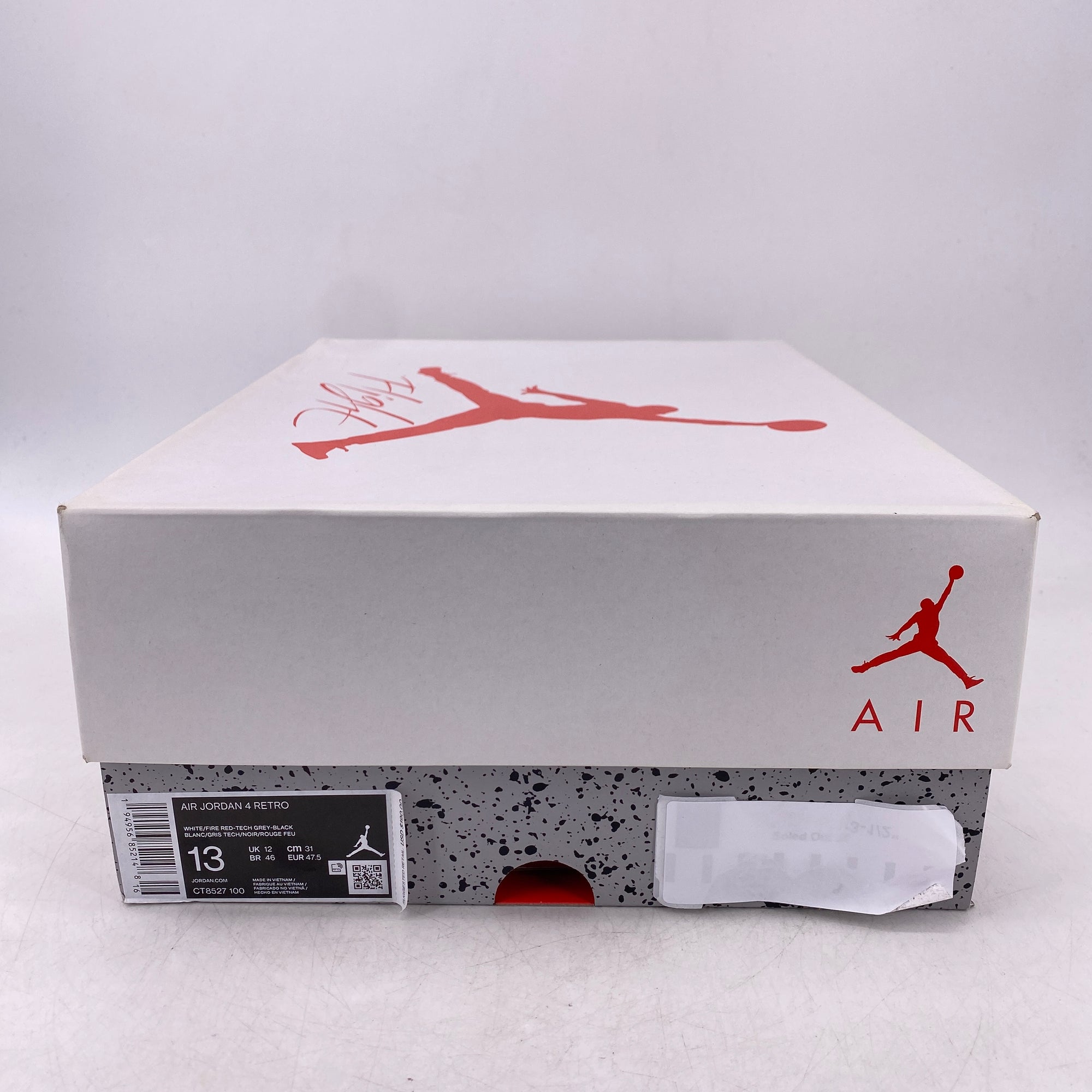 Air Jordan 4 Retro &quot;White Oreo&quot; 2021 New Size 13