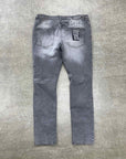 KSUBI Jeans "RIPPED" Grey Used Size 36