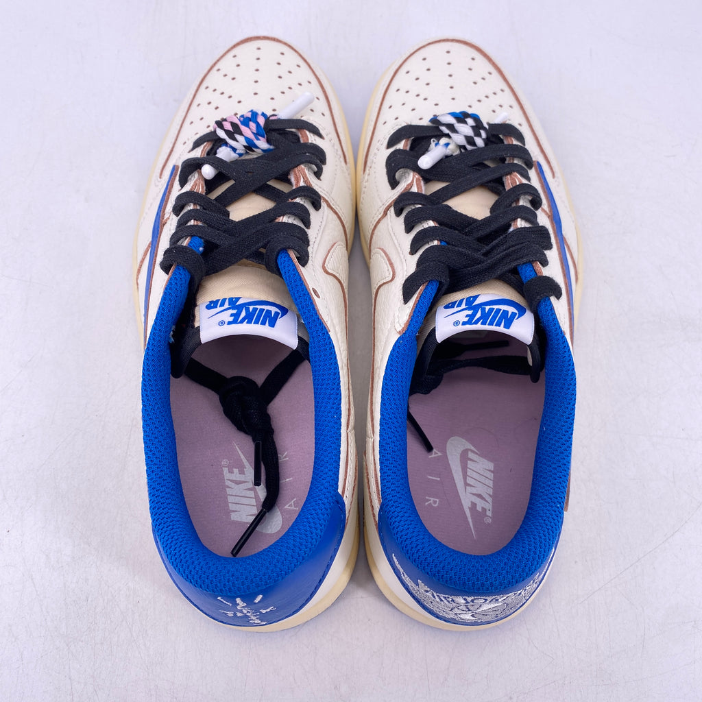 Air Jordan 1 Retro Low "Travis Fragment Military Blue" 2025 New Size 8.5