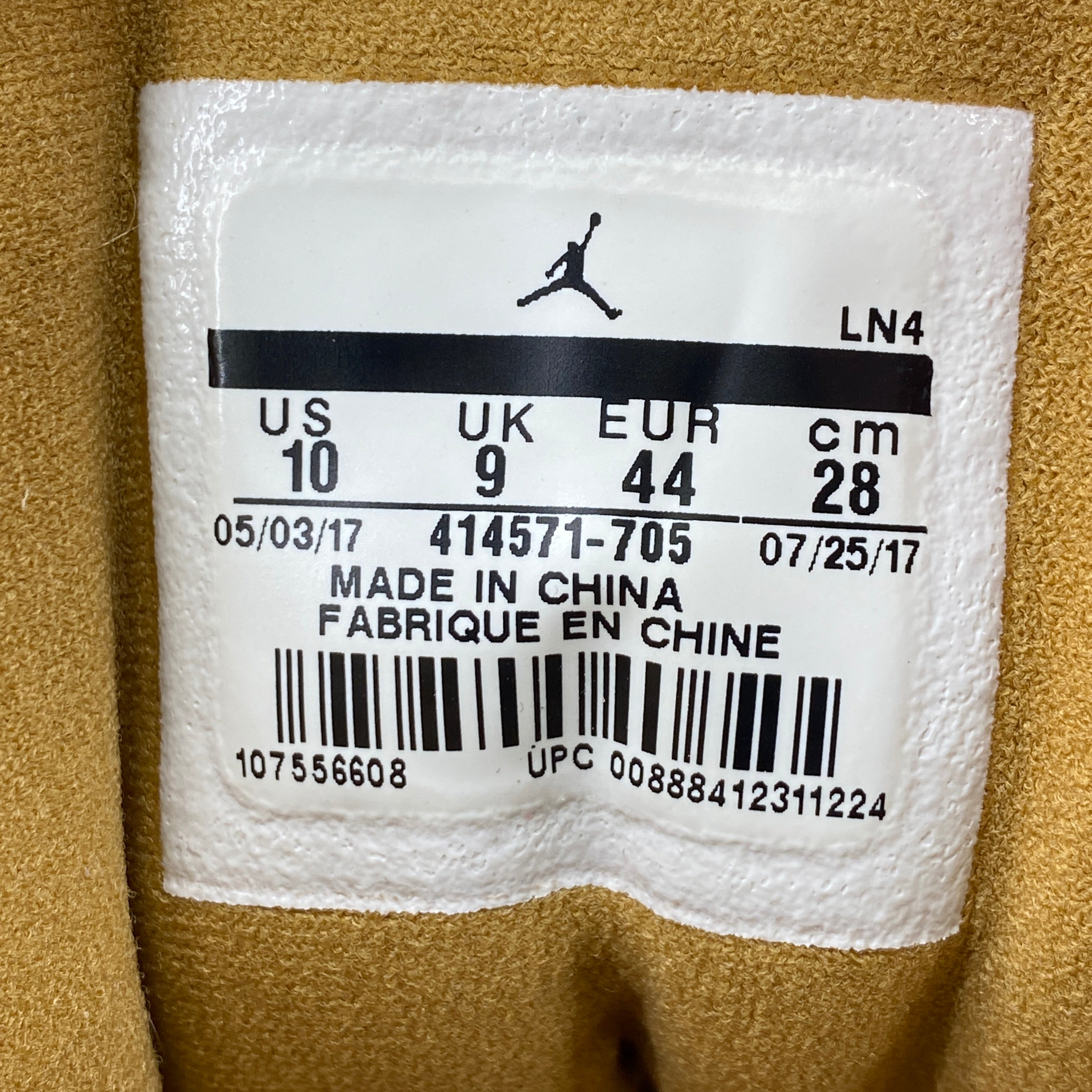 Air Jordan 13 Retro &quot;Wheat&quot; 2017 Used Size 10