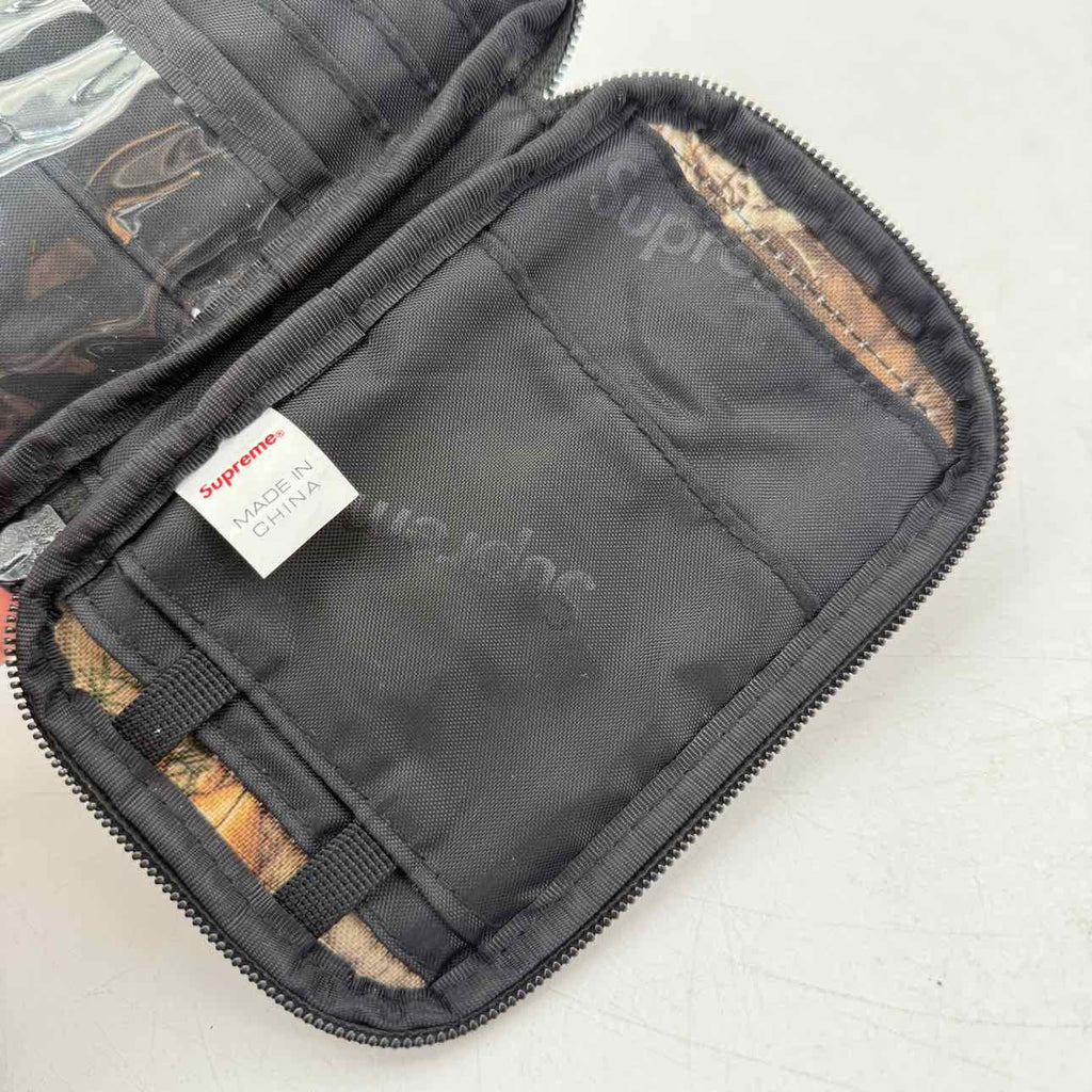 Supreme Wallet "REAL TREE CAMO" Used Olive Size OS