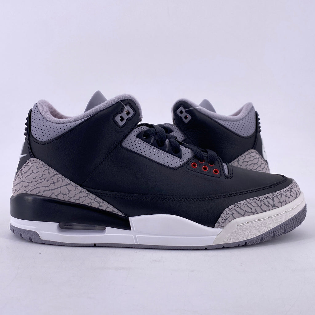 Air Jordan 3 Retro "Black Cement" 2024 New Size 8.5